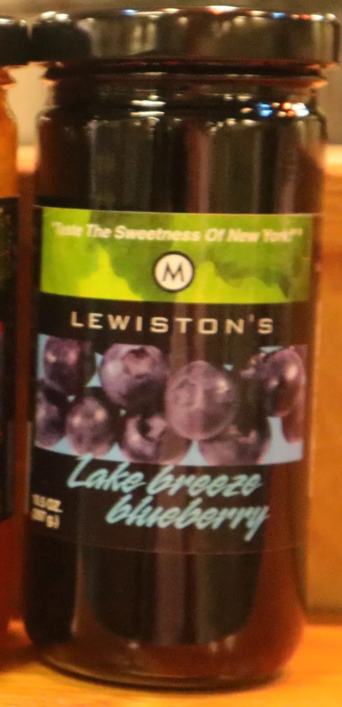 Jar of Lewiston's Lake Breeze Blueberry